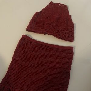 MATCHING CROCHET (MESH) SET